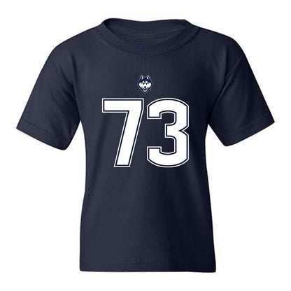 UConn - NCAA Football : Charley Leahy - Classic Shersey Youth T-Shirt-0