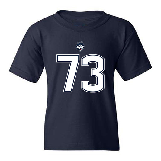 UConn - NCAA Football : Charley Leahy - Classic Shersey Youth T-Shirt-0