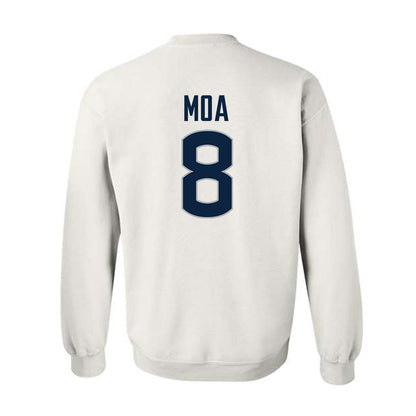 UConn - NCAA Football : Sione Moa - Classic Shersey Crewneck Sweatshirt-1