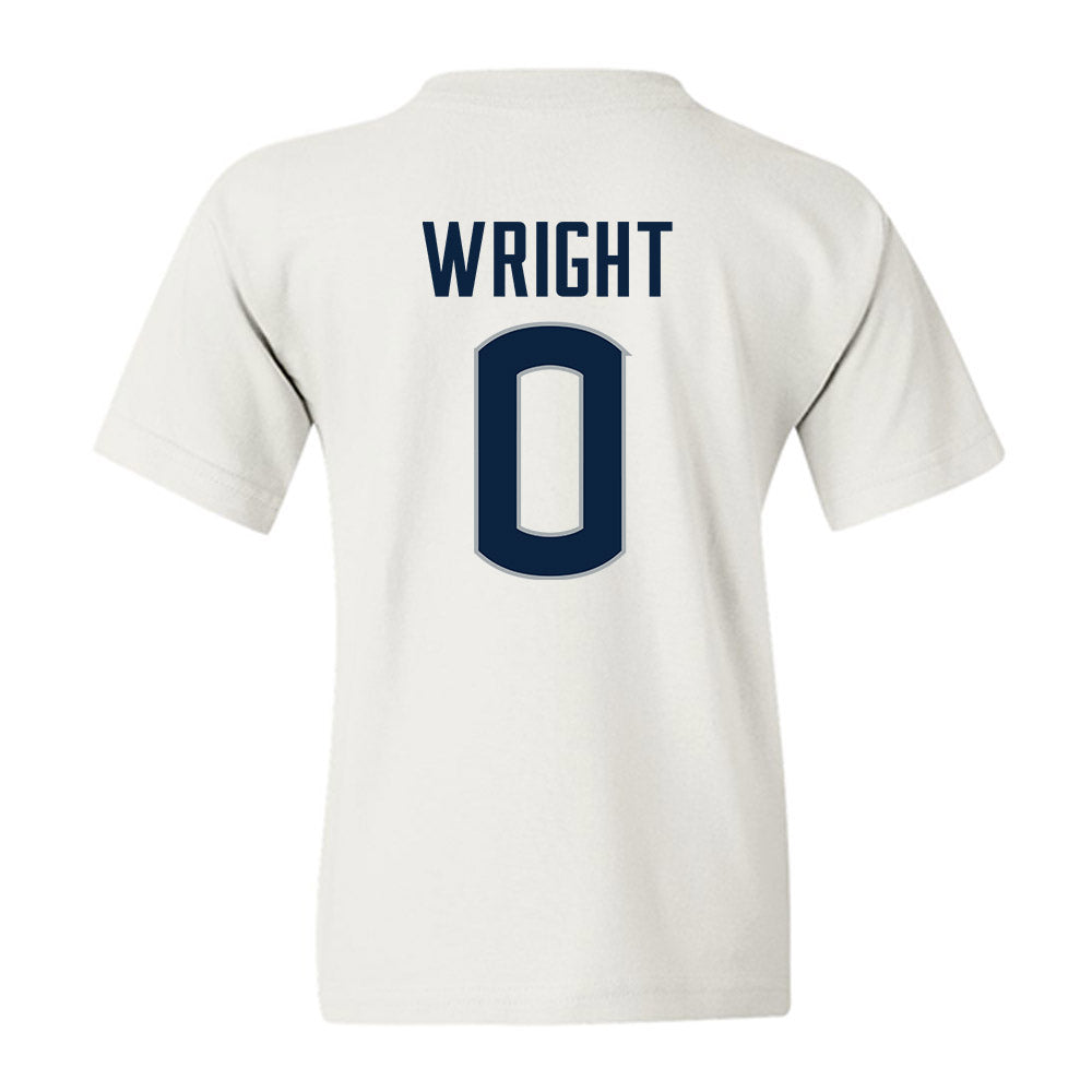 UConn - NCAA Football : Jordan Wright - Classic Shersey Youth T-Shirt-1