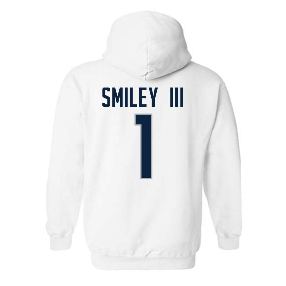 UConn - NCAA Football : Ben Smiley III - Classic Shersey Hooded Sweatshirt-1