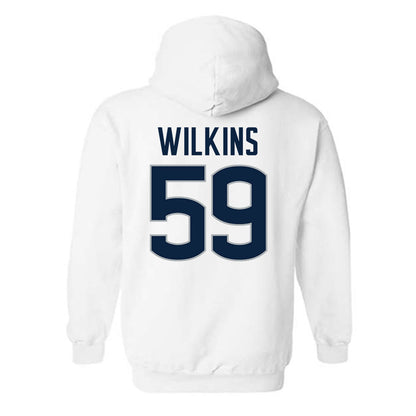 UConn - NCAA Football : Finn Wilkins - Hooded Sweatshirt