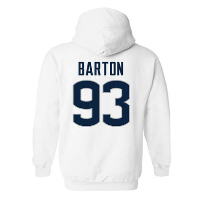 UConn - NCAA Football : Jack Barton - Hooded Sweatshirt