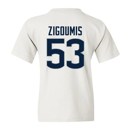 UConn - NCAA Football : Christos Zigoumis - Classic Shersey Youth T-Shirt-1