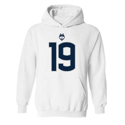 UConn - NCAA Football : Langston Hardy - Classic Shersey Hooded Sweatshirt