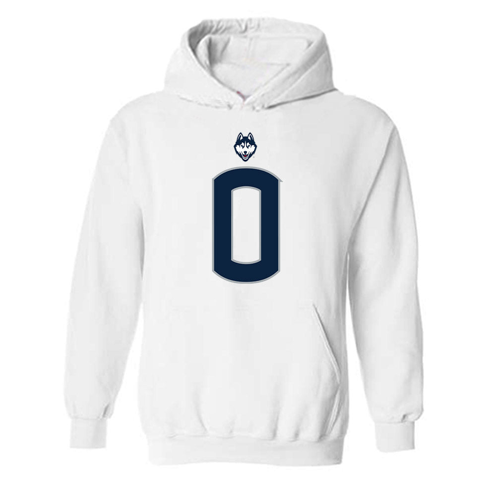 UConn - NCAA Football : Jordan Wright - Classic Shersey Hooded Sweatshirt