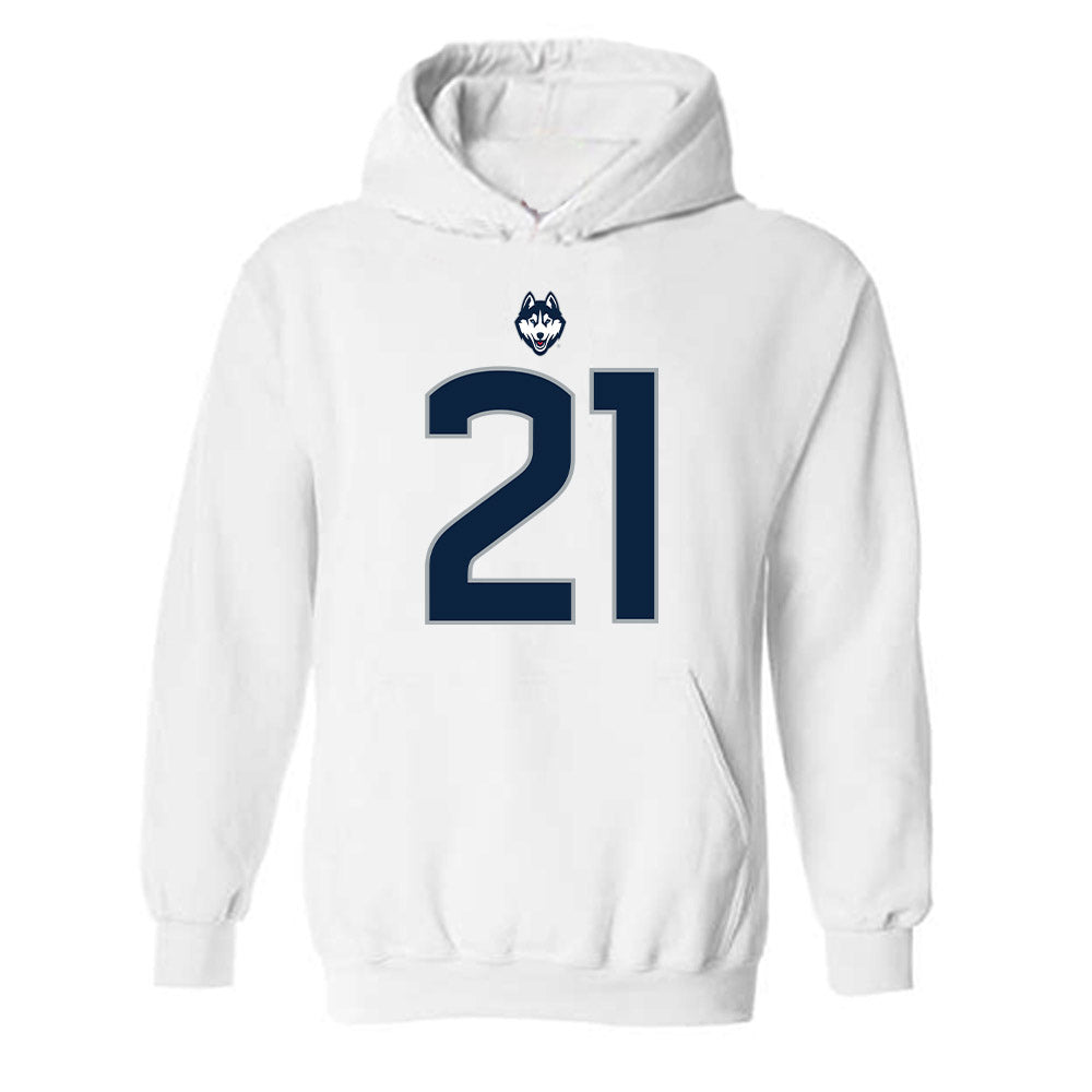 UConn - NCAA Football : Danny Shaban - Classic Shersey Hooded Sweatshirt