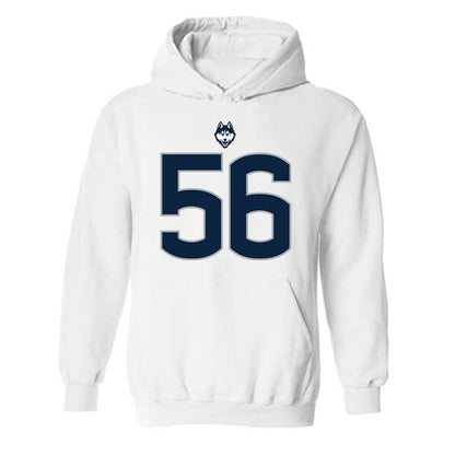 UConn - NCAA Football : Tamarus Walker - Classic Shersey Hooded Sweatshirt-0