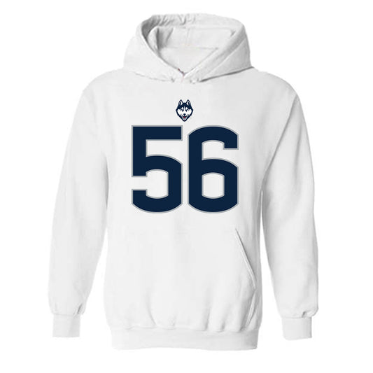 UConn - NCAA Football : Tamarus Walker - Classic Shersey Hooded Sweatshirt-0