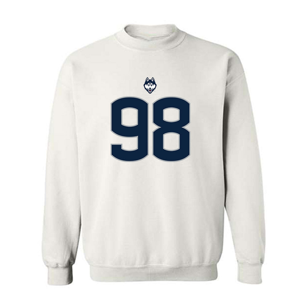 UConn - NCAA Football : Nathaniel Wallace-Dilling - Classic Shersey Crewneck Sweatshirt-0