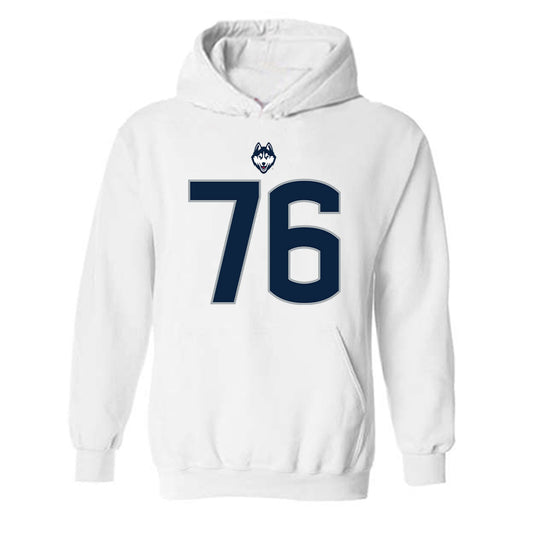 UConn - NCAA Football : Toriyan Johnson - Classic Shersey Hooded Sweatshirt