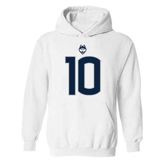 UConn - NCAA Football : Griffin Koch - Classic Shersey Hooded Sweatshirt-0