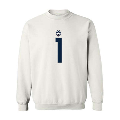 UConn - NCAA Football : Ben Smiley III - Classic Shersey Crewneck Sweatshirt-0