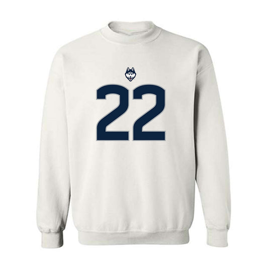 UConn - NCAA Football : Axavier Bridges-Brooks - Classic Shersey Crewneck Sweatshirt-0