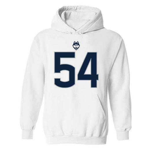 UConn - NCAA Football : Ed Entsiwah - Classic Shersey Hooded Sweatshirt-0