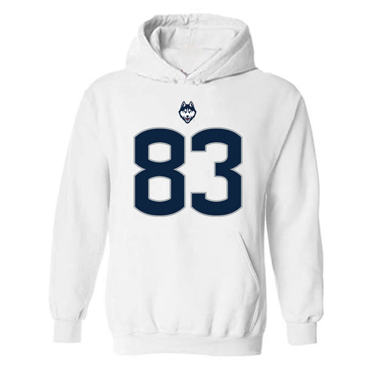 UConn - NCAA Football : Xavier Watson - Classic Shersey Hooded Sweatshirt-0