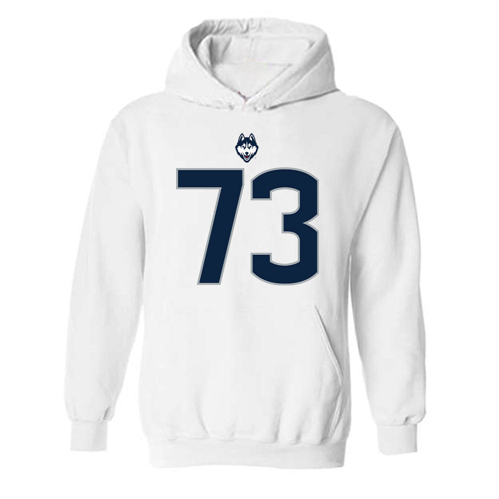 UConn - NCAA Football : Wes Hoeh - Classic Shersey Hooded Sweatshirt-0