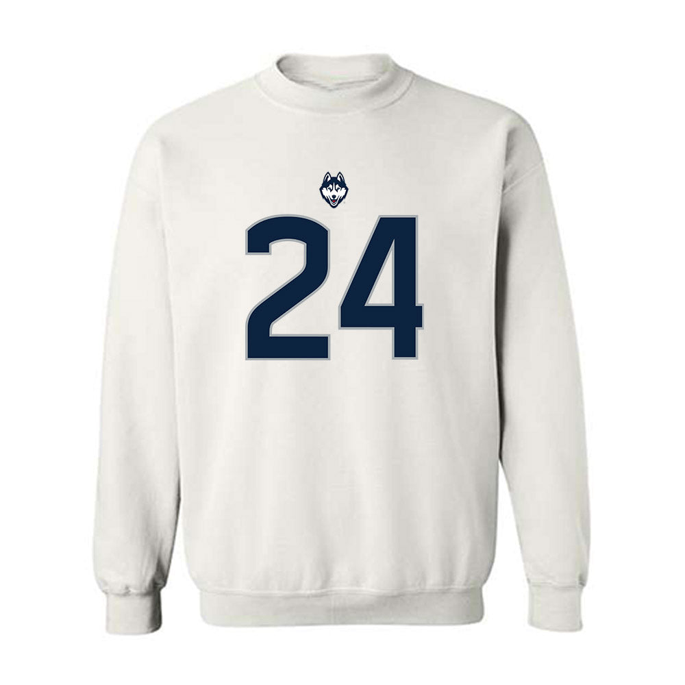 UConn - NCAA Football : Michael Robinson III - Classic Shersey Crewneck Sweatshirt-0