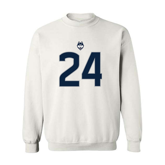 UConn - NCAA Football : Michael Robinson III - Classic Shersey Crewneck Sweatshirt-0
