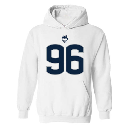 UConn - NCAA Football : Marquis Black - Classic Shersey Hooded Sweatshirt-0