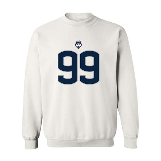 UConn - NCAA Football : Delano Brown - Classic Shersey Crewneck Sweatshirt-0
