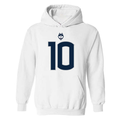 UConn - NCAA Football : Caleb Smith - Classic Shersey Hooded Sweatshirt-0