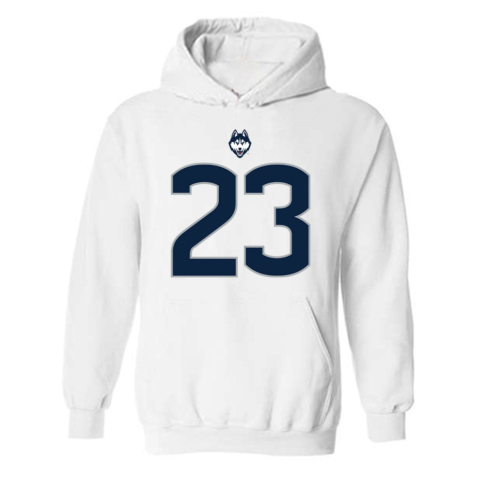 UConn - NCAA Football : Diondre Glover - Classic Shersey Hooded Sweatshirt-0