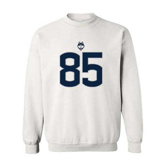 UConn - NCAA Football : Drew Kron - Classic Shersey Crewneck Sweatshirt-0