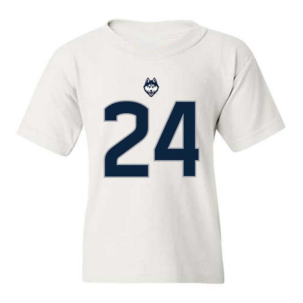 UConn - NCAA Football : Mj Flowers - Classic Shersey Youth T-Shirt-0