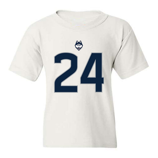 UConn - NCAA Football : Mj Flowers - Classic Shersey Youth T-Shirt-0