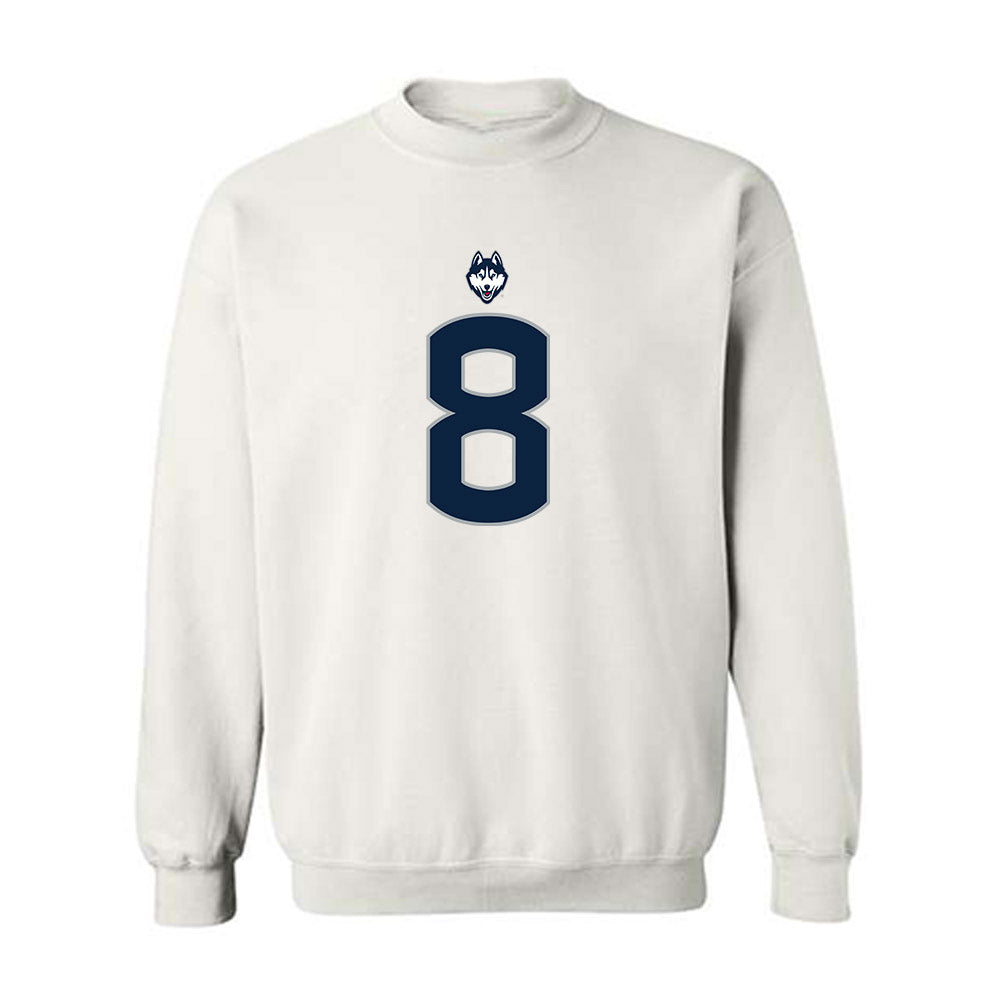 UConn - NCAA Football : Sione Moa - Classic Shersey Crewneck Sweatshirt-0