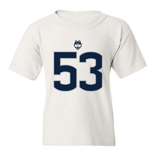 UConn - NCAA Football : Christos Zigoumis - Classic Shersey Youth T-Shirt-0