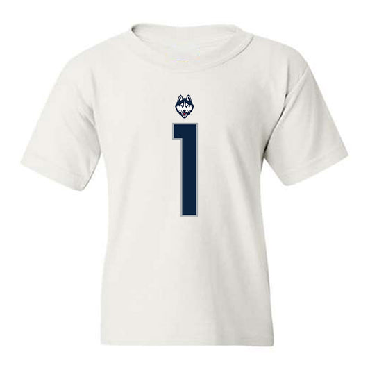 UConn - NCAA Football : Skyler Bell - Classic Shersey Youth T-Shirt-0