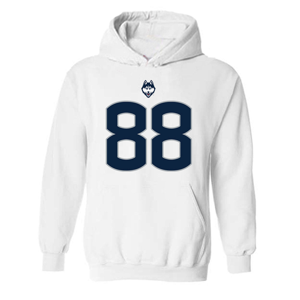 UConn - NCAA Football : Cooper Ackerman - Hooded Sweatshirt