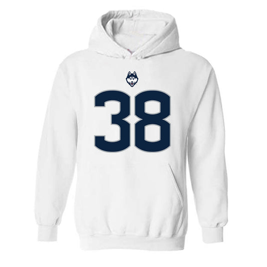 UConn - NCAA Football : John Neider - Classic Shersey Hooded Sweatshirt