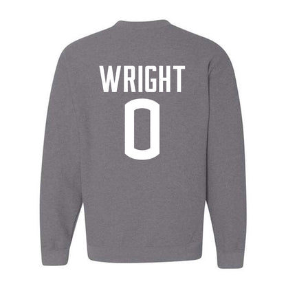 UConn - NCAA Football : Jordan Wright - Sports Shersey Crewneck Sweatshirt-1