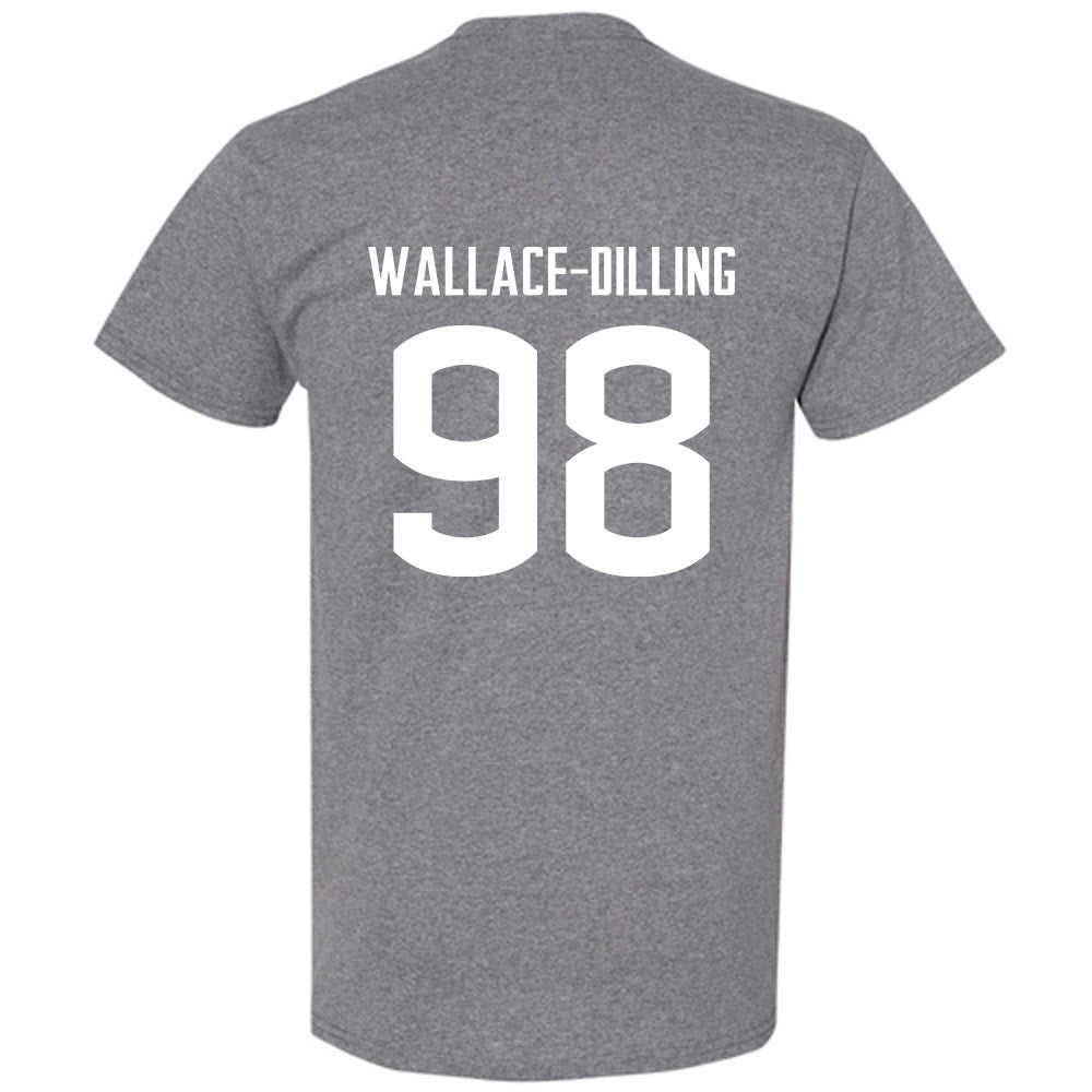 UConn - NCAA Football : Nathaniel Wallace-Dilling - Sports Shersey T-Shirt-1