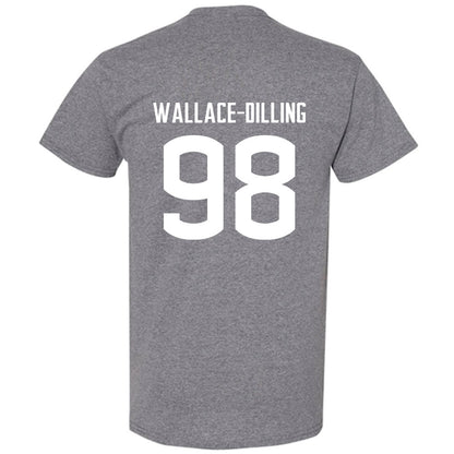 UConn - NCAA Football : Nathaniel Wallace-Dilling - Sports Shersey T-Shirt-1