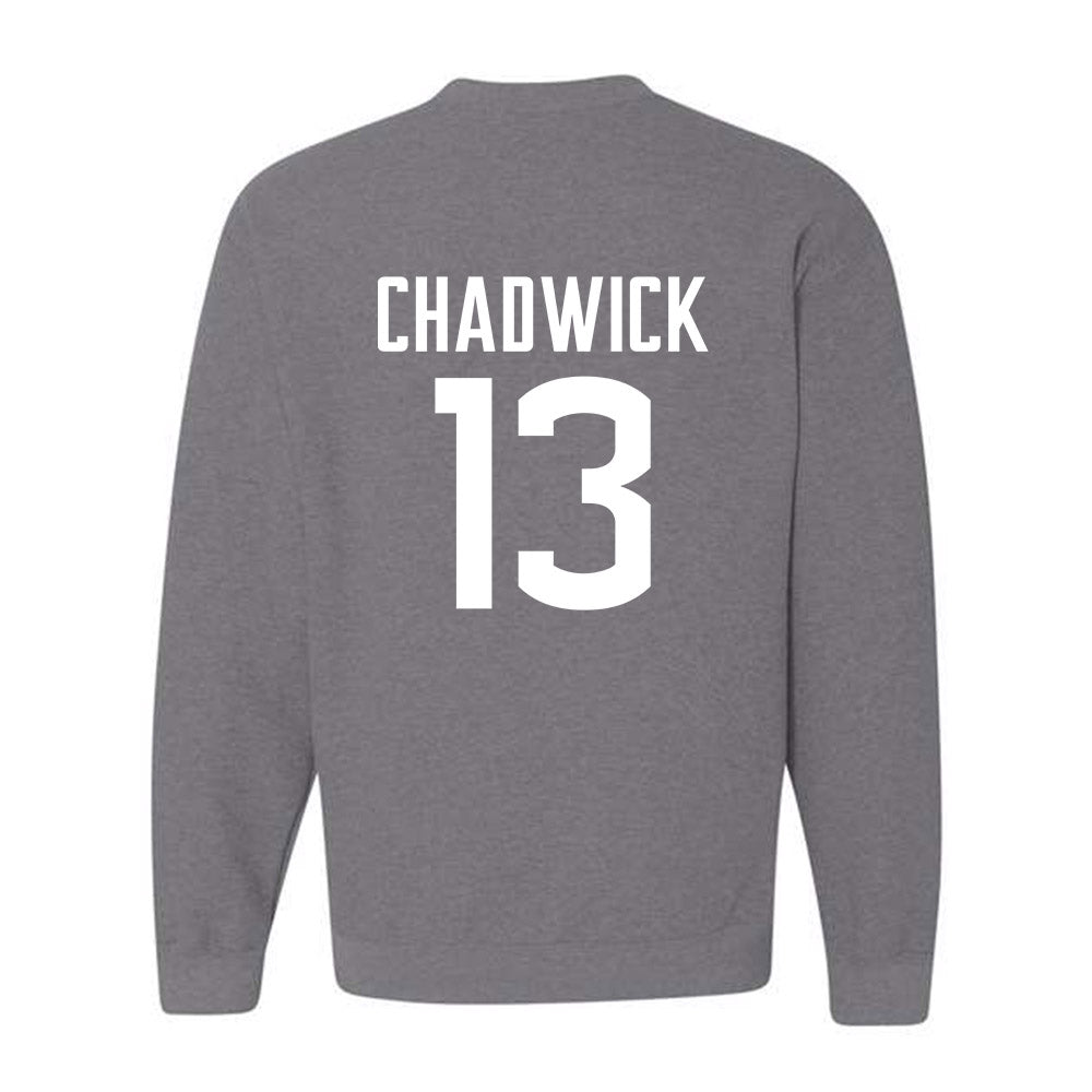 UConn - NCAA Football : Cam Chadwick - Sports Shersey Crewneck Sweatshirt-1