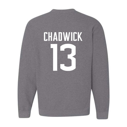 UConn - NCAA Football : Cam Chadwick - Sports Shersey Crewneck Sweatshirt-1