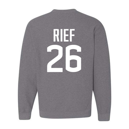 UConn - NCAA Football : Soren Rief - Sports Shersey Crewneck Sweatshirt-1