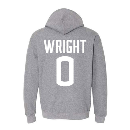 UConn - NCAA Football : Jordan Wright - Sports Shersey Hooded Sweatshirt