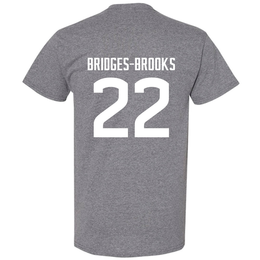 UConn - NCAA Football : Axavier Bridges-Brooks - Sports Shersey T-Shirt-1