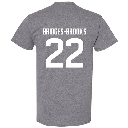 UConn - NCAA Football : Axavier Bridges-Brooks - Sports Shersey T-Shirt-1