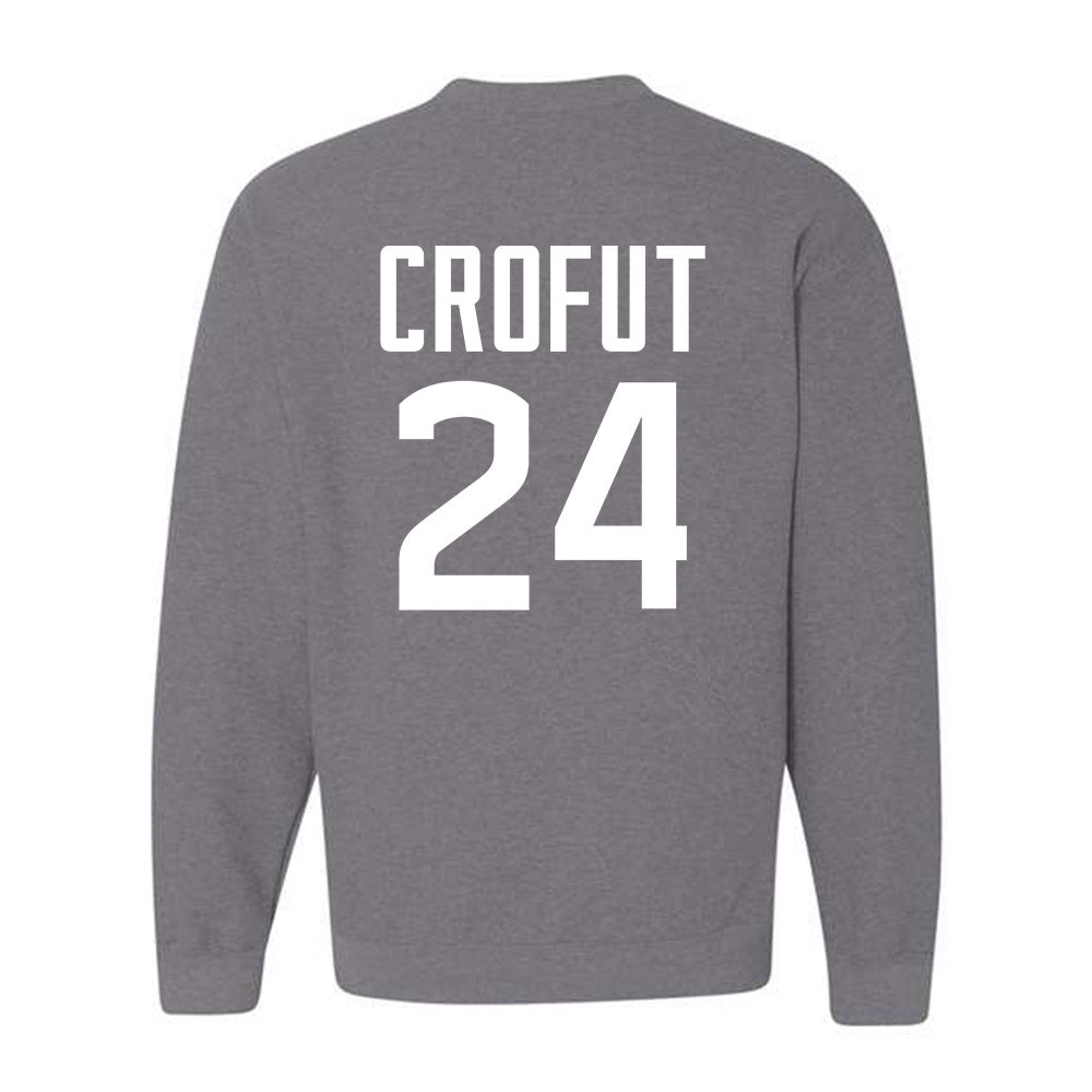 UConn - NCAA Football : Tashi Crofut - Sports Shersey Crewneck Sweatshirt-1