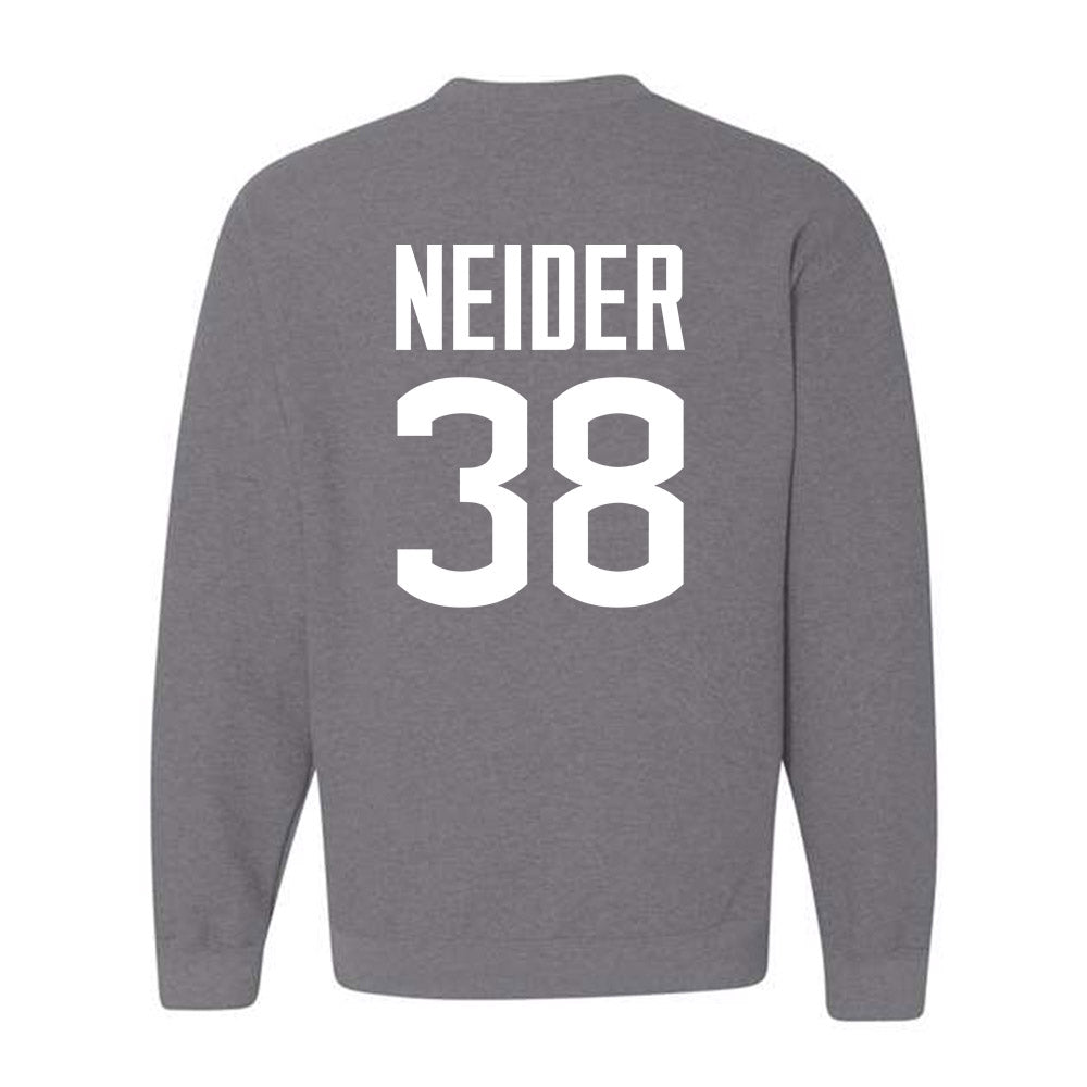 UConn - NCAA Football : John Neider - Sports Shersey Crewneck Sweatshirt