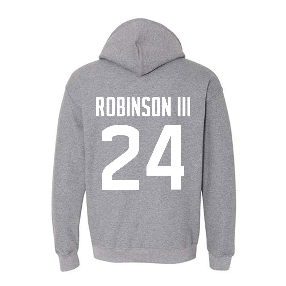 UConn - NCAA Football : Michael Robinson III - Sports Shersey Hooded Sweatshirt-1