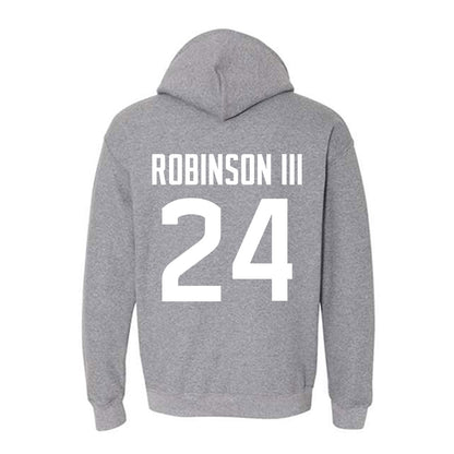 UConn - NCAA Football : Michael Robinson III - Sports Shersey Hooded Sweatshirt-1