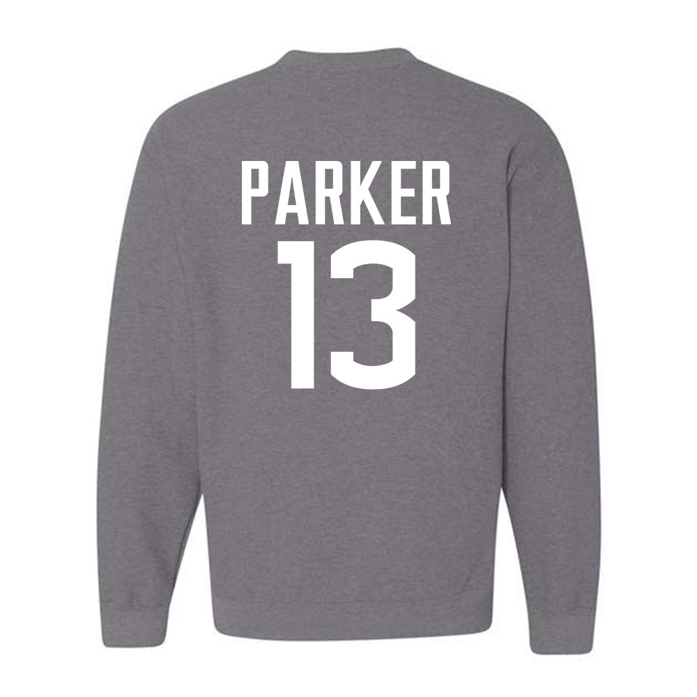 UConn - NCAA Football : Chris Parker - Sports Shersey Crewneck Sweatshirt-1
