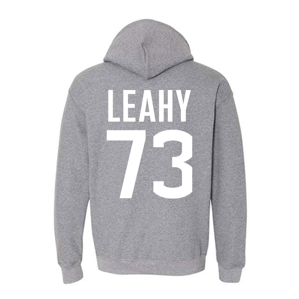 UConn - NCAA Football : Charley Leahy - Sports Shersey Hooded Sweatshirt-1